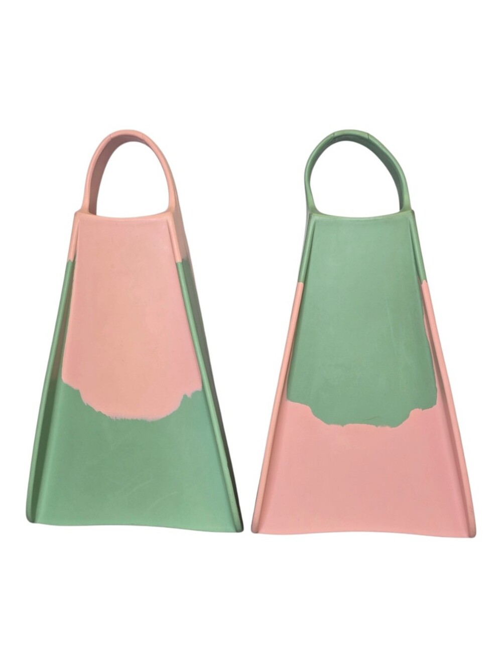 Yucca Short Blade Fins Light Pink Mint Green Medium Large - Picture 2 of 16